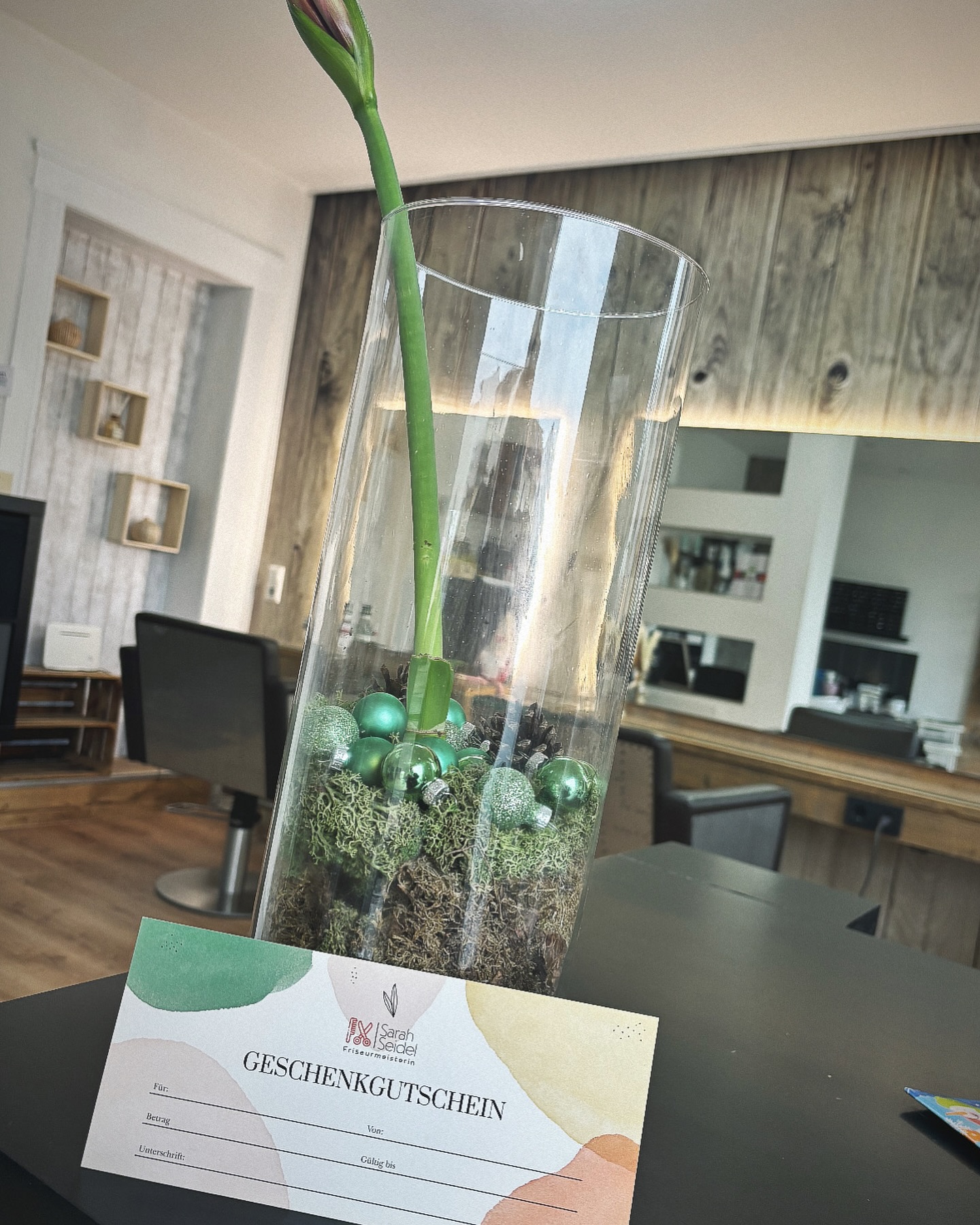 Salon Detailaufnahme